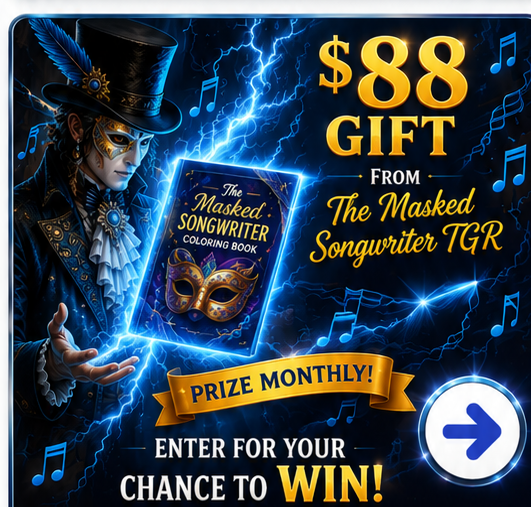 The Masked Songwriter TGR — Enter for Your Chance to Win